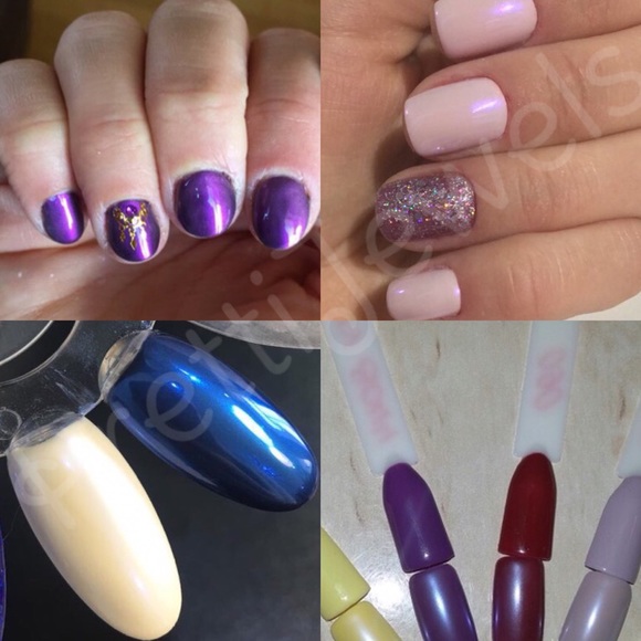 x2 Unicorn 🦄 Mermaid Nail Powder - Picture 2 of 4